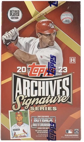 2023 Topps Archives Signature Series MLB Baseball Hobby Box - Retired Player Edition